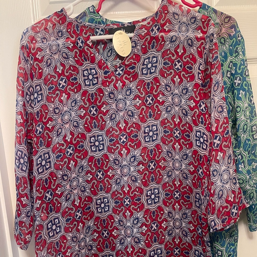 Set of 2 Shirts/Cover-ups